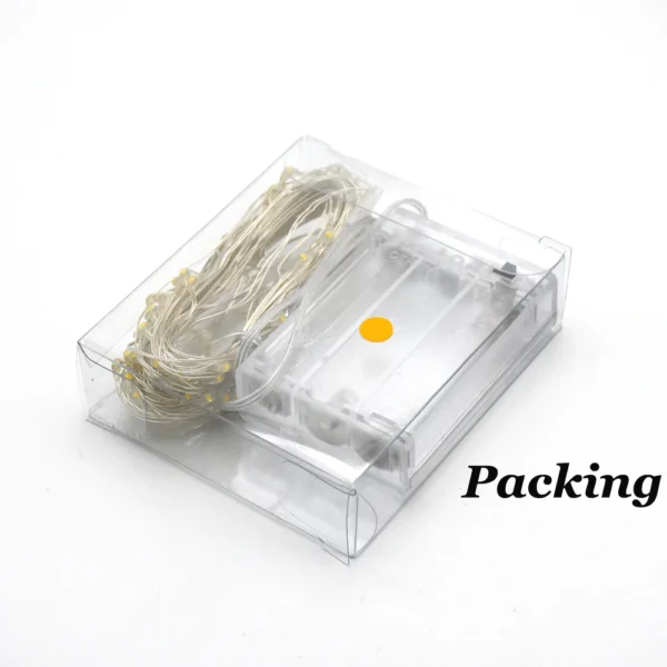 2M 3M 5M 10M 100 Led Strings Copper Wire 3XAA Battery Operated Christmas Wedding Party Decoration LED String Fairy Lights - Image 6